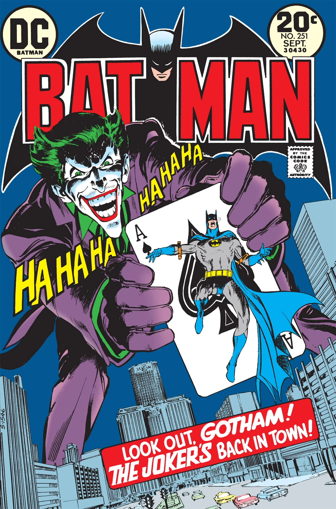 Batman #251 (DC, 1973 — Cover A) cover